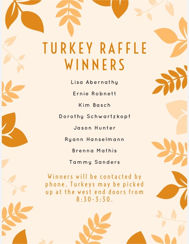 Turkey Raffle